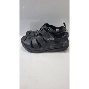 Crocs Yukon Fisherman Men’s Size 13 Shoes Black Outdoor Closed Toe Sandals